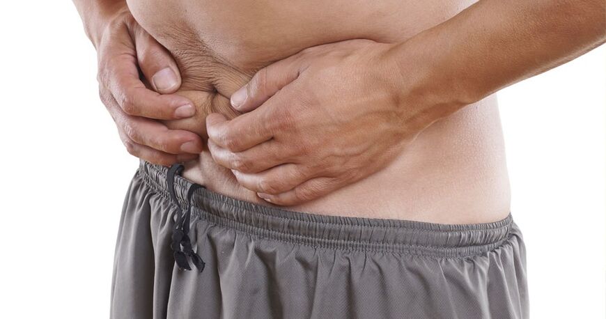 Schmerzen im Unterbauch bei chronischer Prostatitis